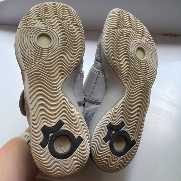 Nike Kevin Durant KD Basketball Sneakers Trey‎ Wolf Grey Shoes 10.5 Zoom Shoes - Picture 12 of 12